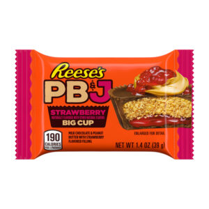 Reeses PB&J Big Cup Strawberry 1.4oz 16ct